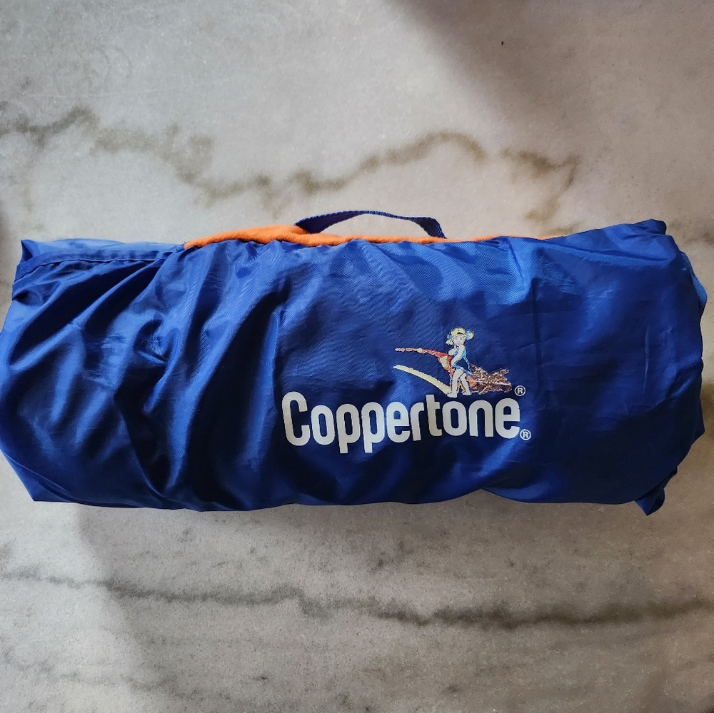 Portable two sided blanket with carrying handle, perfect for baby, beach, picnic